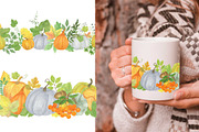Autumn Floral Frames, Wreaths, a Seasonal Illustration by Contes_de_fée (Thumbnail 12 of 12)