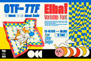 Elbaf Variable Font, a Sans Serif Font by Tegh co. (Thumbnail 3 of 10)