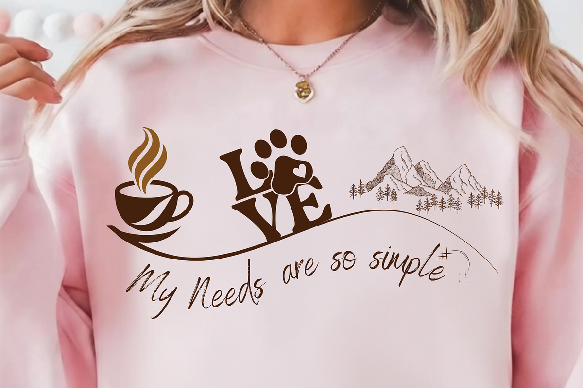 My Needs Are Simple PNG SVG, a Graphic by Vector Portal (Photo 4 of 10)