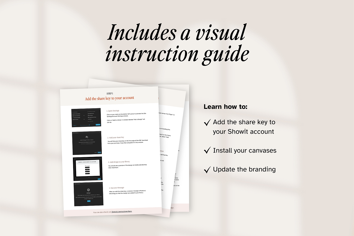 21 Showit Blog Add-On Canvases, a Websites & App Template by Amanda Pena Design (Photo 3 of 13)