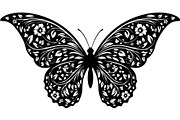 Decorative Butterfly Silhouette, an Object Graphic by Creativeshirt (Thumbnail 15 of 16)