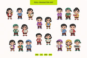 Remote Work Character Illustration, an Illustration by MEANDSTUDIO (Thumbnail 2 of 5)