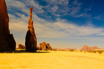 Abstract Rock formation at plateau Ennedi aka spire , Chad, a Nature Photo by Wild, Wild World