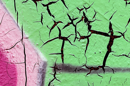 Colorful Textured Graffiti, an Abstract Photo by Collateral—Damage