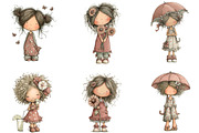 Little Summer Girl PNG Clipart, a Person Illustration by Designking (Thumbnail 3 of 5)