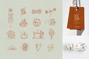 Sewing Handmade, a Decorative Illustration by Anna (Thumbnail 3 of 6)