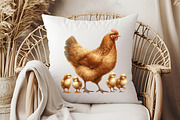 Sepia Autumn Farm Clipart, an Illustration by Pixels.Craft (Thumbnail 6 of 7)