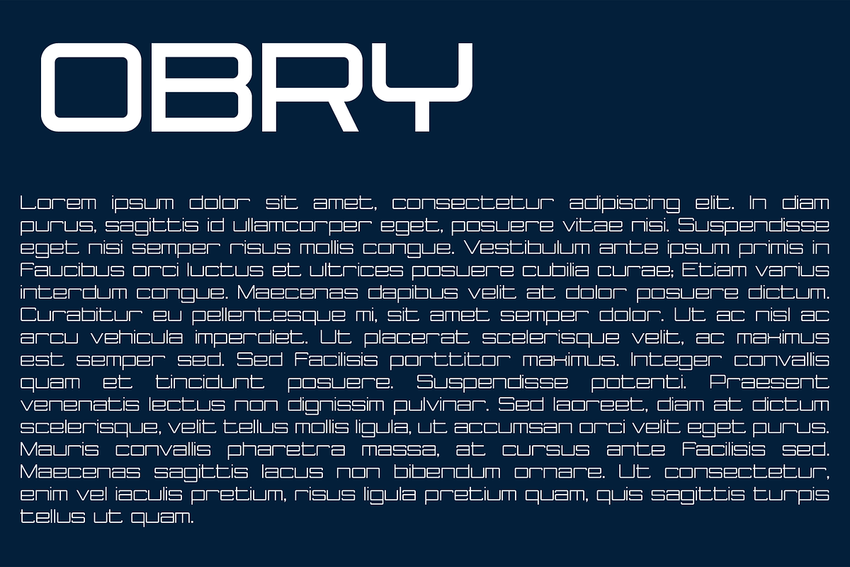 Obry font family, a Sans Serif Font by vlad.berla (Photo 7 of 8)
