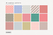 Cozy Vintage Geometric Pattern Set, a Pattern Graphic by likorbut (Thumbnail 3 of 9)