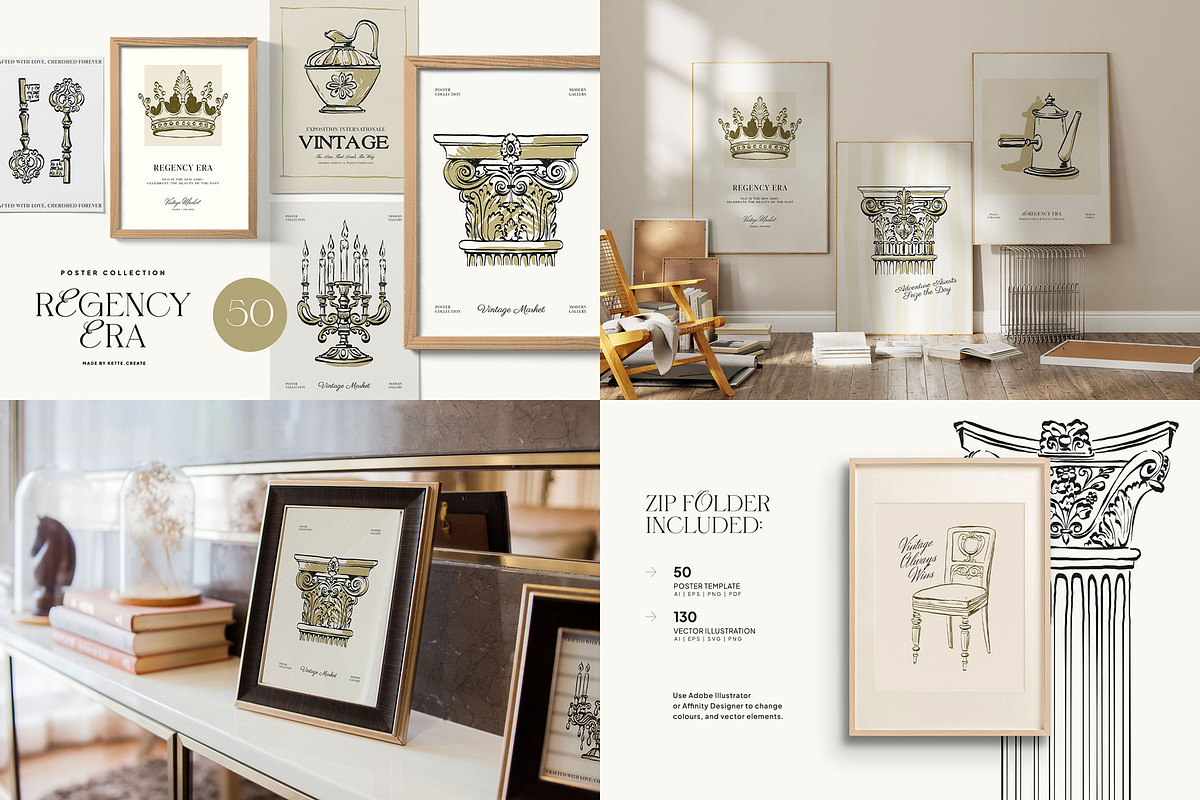 Mega Poster Bundle | 52 in 1, an Object Graphic by KetteCreate (Photo 10 of 53)