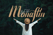 Monaflin Regular Font, a Sans Serif Font by essegraphic (Thumbnail 8 of 8)