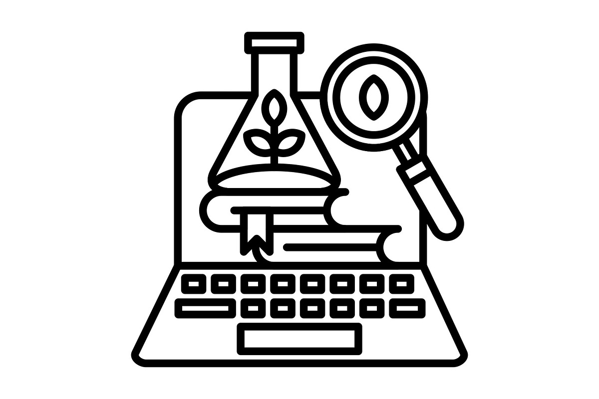 Biology Line Icon, an Outline Icon by Pexelpy (Photo 1 of 2)