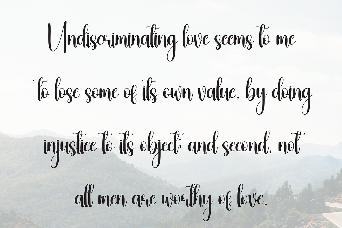 Kindness | Script Font, a Handwritten Font by Scratchones (Photo 6 of 8)