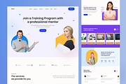 Woks - Online Course Landing Page, a Landing Page Template by SundayWorkTeam (Thumbnail 2 of 3)