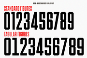 Redig - Condensed bold sans, a Sans Serif Font by Great Scott! (Thumbnail 6 of 12)