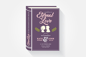 Storybook Wedding Invitation Card