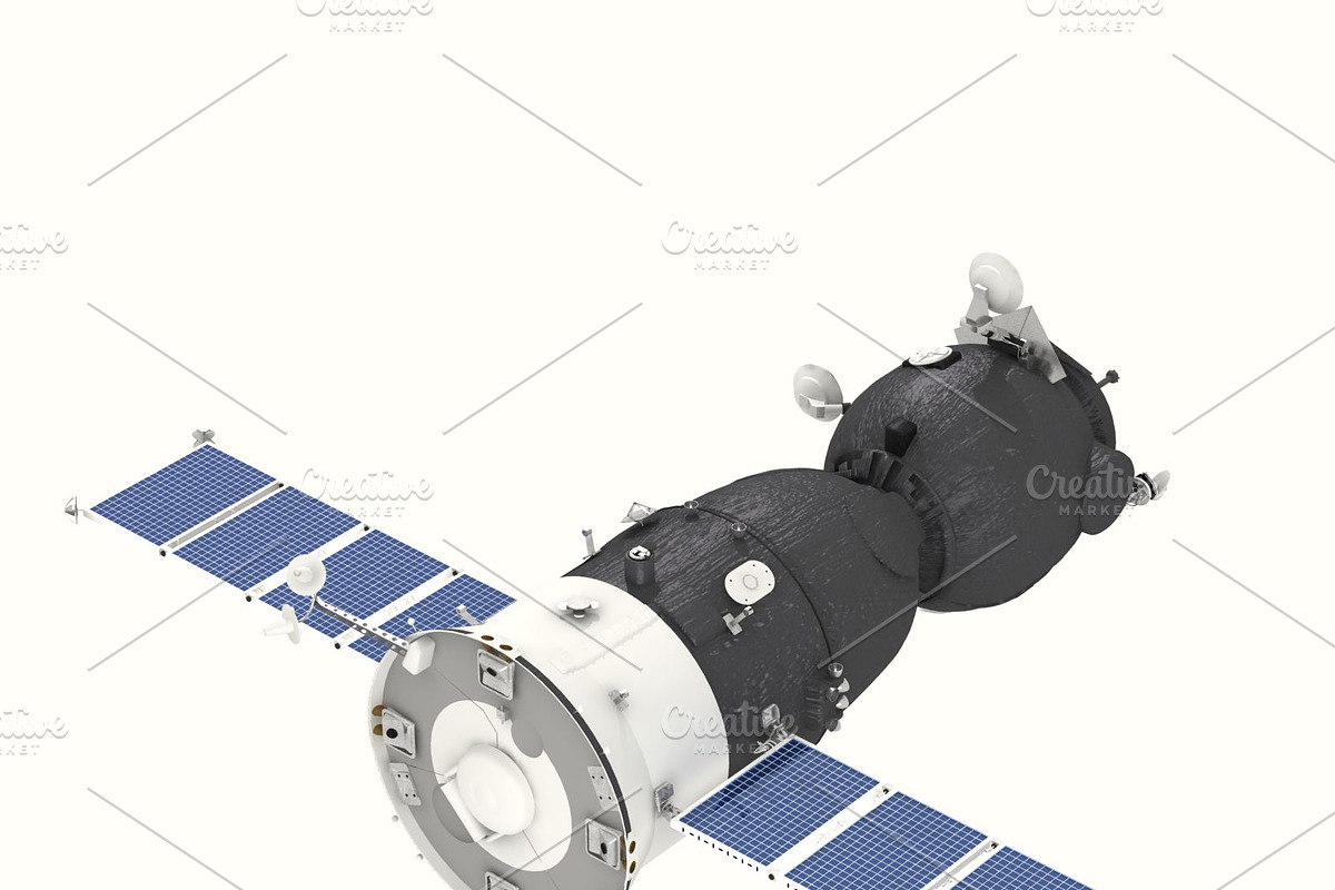 Soyuz TMA Spaceship, a Cars & Vehicle 3D Model by Mechanik (Photo 4 of 22)
