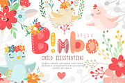 Bimbo. Child Illustrations., a Decorative Illustration by Luba Vega (Thumbnail 1 of 13)