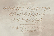 Baliland Modern Calligraphy Font., a Script Font by typeline studio (Thumbnail 11 of 11)