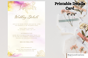 MINIMAL Golden WEDDING INVITATION SE, an Invitation Template by MagicLove Creations (Thumbnail 4 of 7)