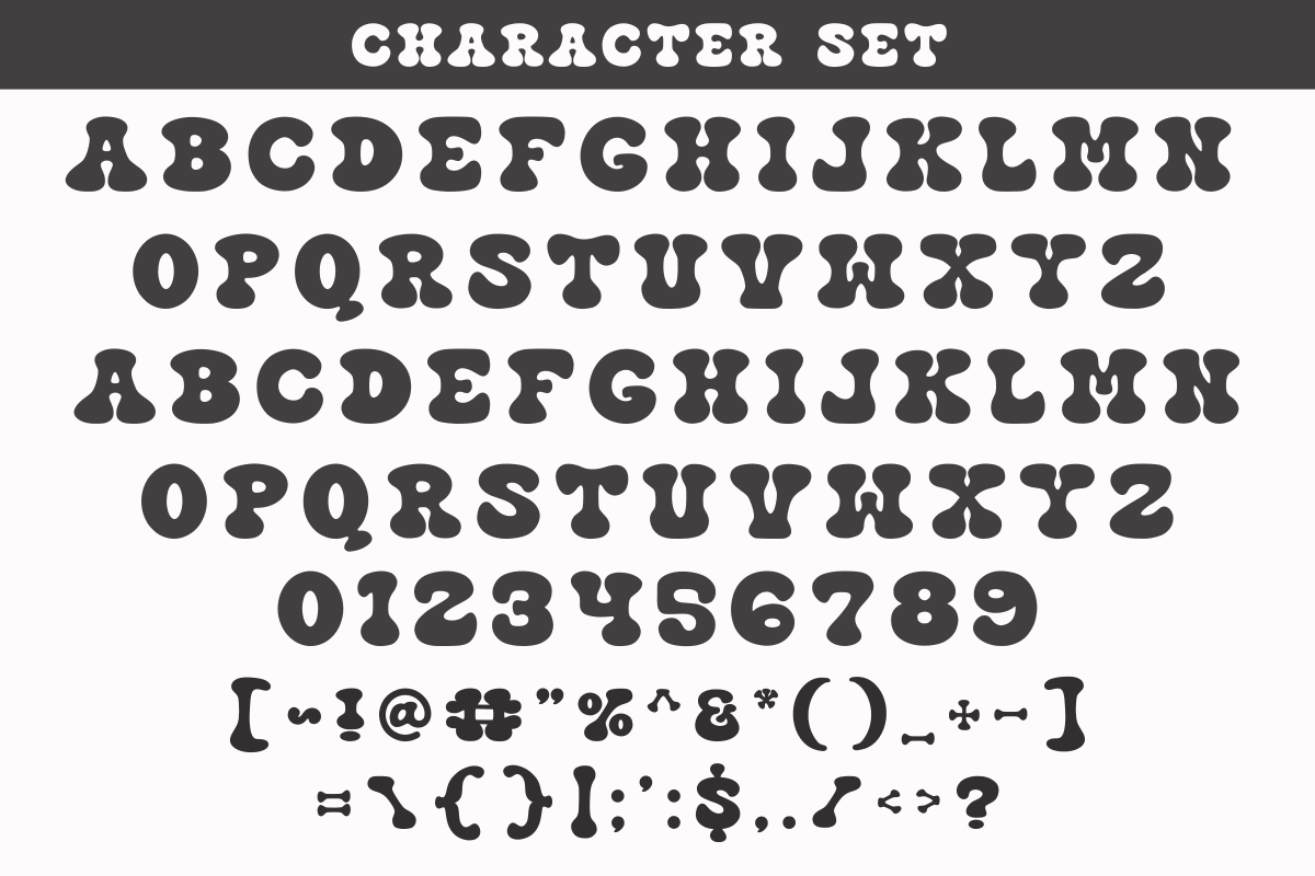 Kinder Howdy - Retro Display Font, a Handwritten Font by SaktiAvellin (Photo 8 of 8)