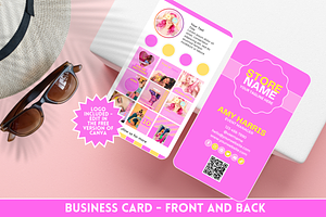 Colorful Business Card Template, a Business Card Template by SunshineStudioBoutique