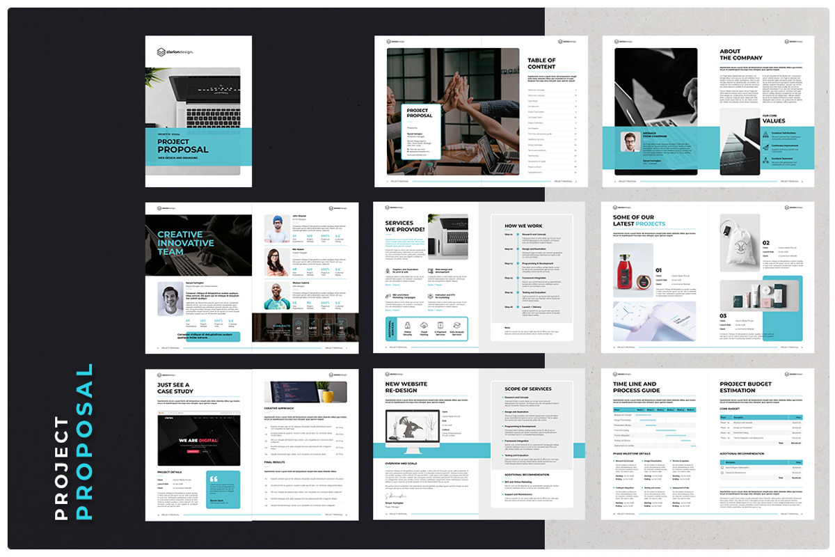 Proposal Bundle, a Brochure Template by GraphicsEgg (Photo 20 of 29)