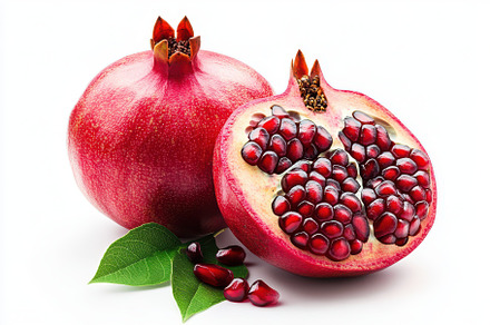 Ripe pomegranate fruit juicy seeds h, a Background Photo by Pixeness Studio