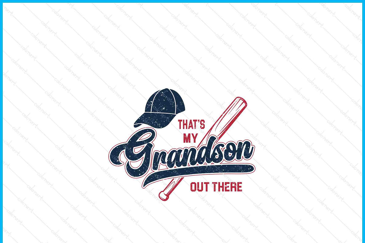 Thats My Grandson Out There Baseball, a Graphic by Creativeusart (Photo 4 of 4)