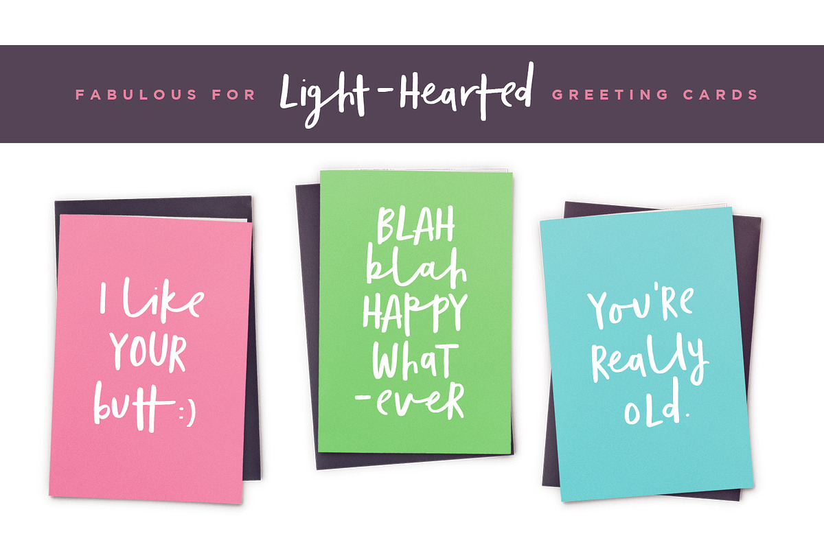 Totally Terrific Typeface preview 3