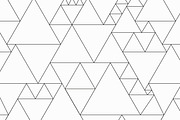 Monochrome Triangle Patterns, a Pattern Graphic by Gudiny (Thumbnail 6 of 11)
