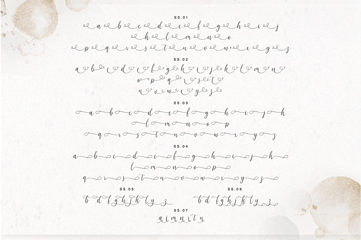 Val Edeline Font, a Script Font by Allouse Studio (Photo 11 of 12)
