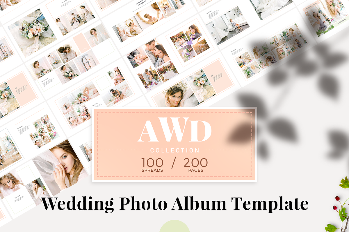 Wedding Album Template / AWD, a Brochure Template by ArealPro (Photo 2 of 6)