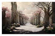 Wipe Co - Rococo Winter Landscapes, a Decorative Illustration by milatovar (Thumbnail 16 of 16)