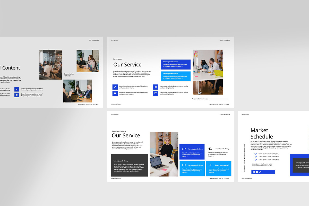 Business Presentation Template, a Presentation Template by Spesifikstd (Photo 4 of 11)