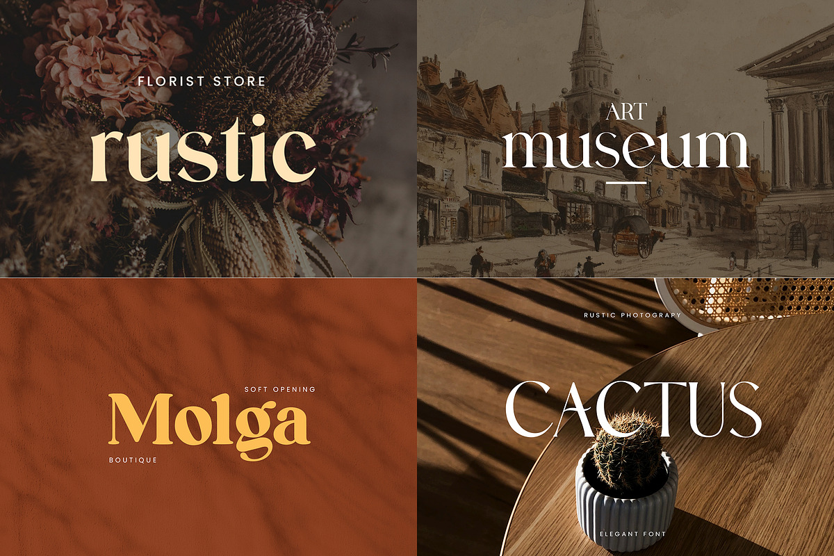 Modern Retro Font Bundles, a Serif Font by UICreative (Photo 11 of 14)