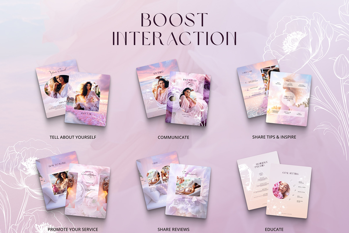 Instagram Post Template | Life Coach, a Social Media Template by Under My Cozy Roof (Photo 4 of 10)