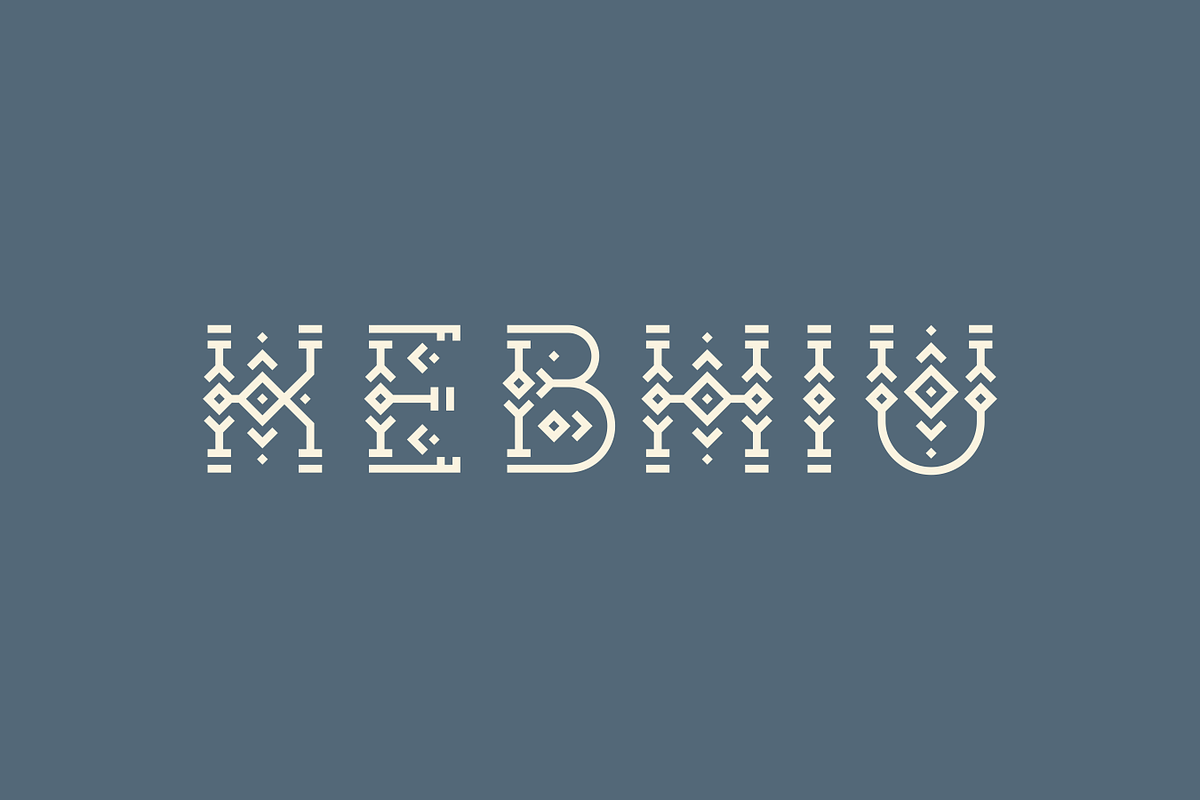 Bemuren - Vintage Mystical Typeface, a Font by Letterna (Photo 2 of 4)