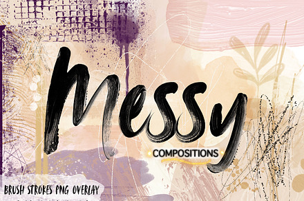Png Overlay Messy Compositions