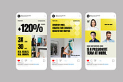 Bold Yellow Agency Instagram Post, a Social Media Template by Neermana (Thumbnail 2 of 4)
