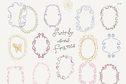 Hand-Drawn Swirly Whimsical Frames, a Decorative Illustration by SunnyAfternoons (Thumbnail 13 of 15)