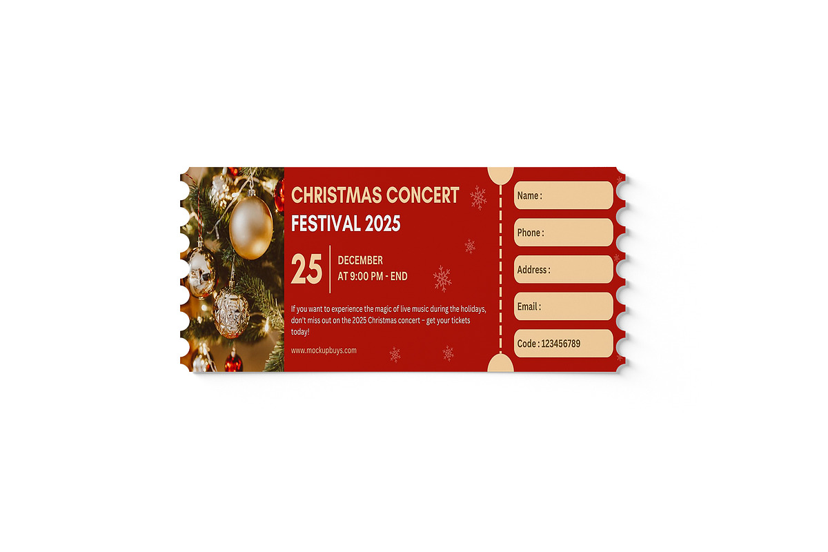 Christmas Decor Mockup, a Product Mockup by mockupbuys (Photo 10 of 42)
