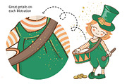 ST. PATRICK DAY Vector Illustration, a Decorative Illustration by FARAWAYKINGDOM (Thumbnail 4 of 7)