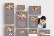 In Between the Blooms Invitations, an Invitation Template by Inkpower (Thumbnail 1 of 7)