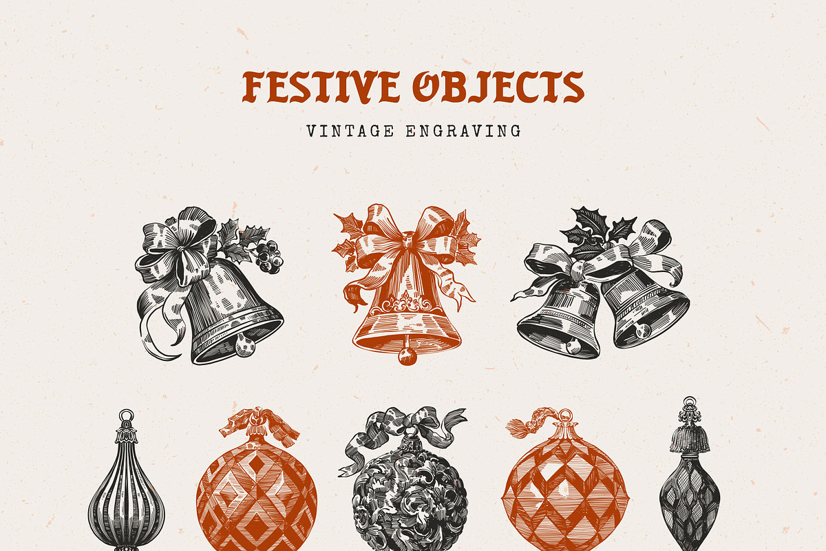 Dark Academia Xmas | Illustration, an Object Illustration by KetteCreate (Photo 6 of 18)