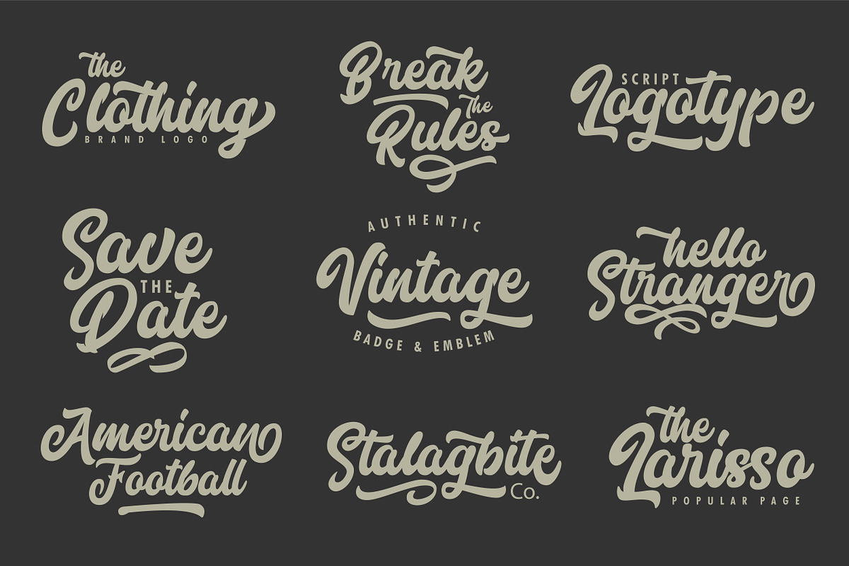 Marttabuck Script, a Script Font by Letterhend Studio (Photo 10 of 10)
