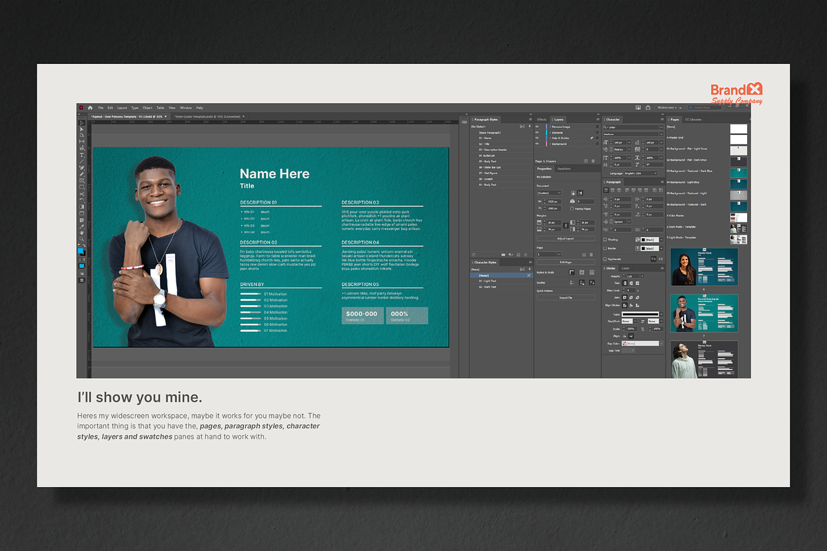 Agenzia I User Persona Template +, a Branding & Logo Template by Brand_x Supply Co. (Photo 21 of 22)