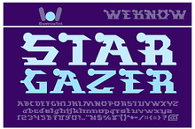 Stargazer font