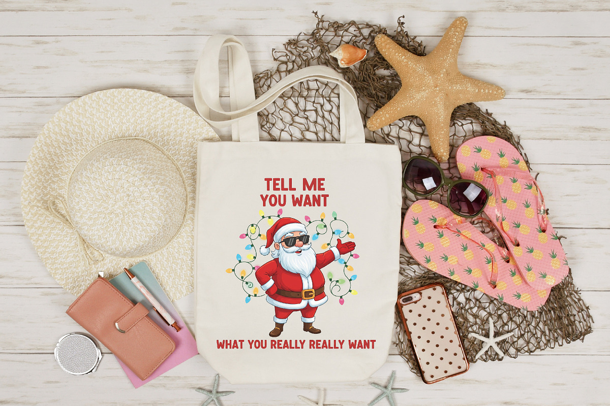 Santa Christmast funny PNG, an Illustration by Designking (Photo 3 of 4)