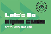 Redball Font Bold, a Sans Serif Font by JNJ Studio (Thumbnail 7 of 11)